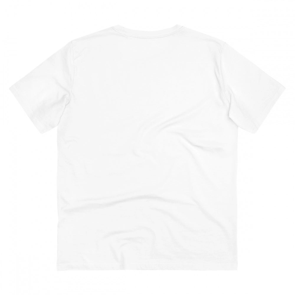 Generic Men's PC Cotton Saheb Printed T Shirt (Color: White, Thread Count: 180GSM)